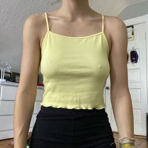 yellow tank